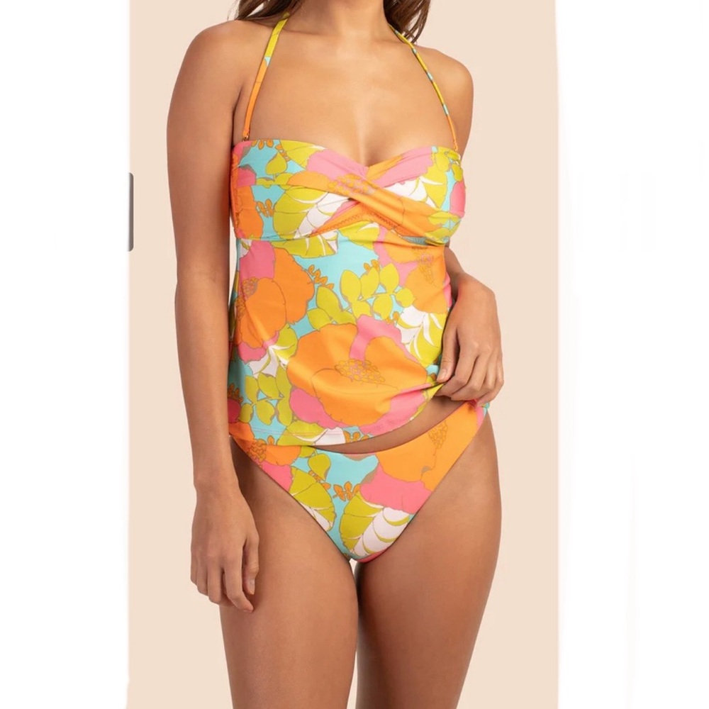 Trina Turk Playa de Flor Bandeau Tankini - Picture 5 of 13